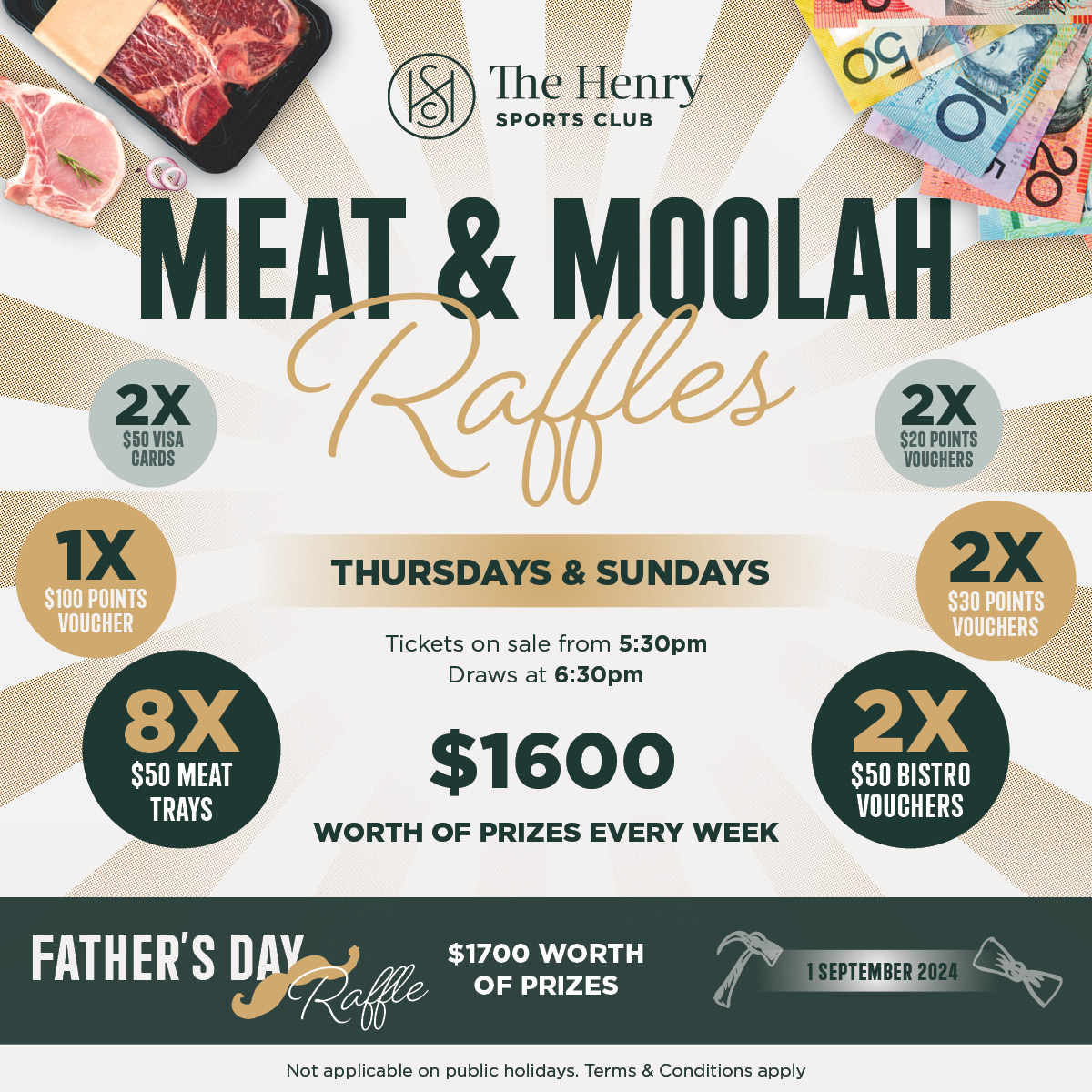 Meat & Moolah Raffles